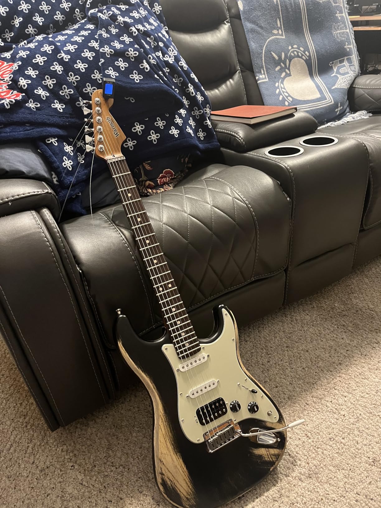 FLEOR Alnico 2 Humbucker Pickup HBA2 Electric Guitar Humbucker Neck and Bridge Pickup Set-Zebra customer photo 2