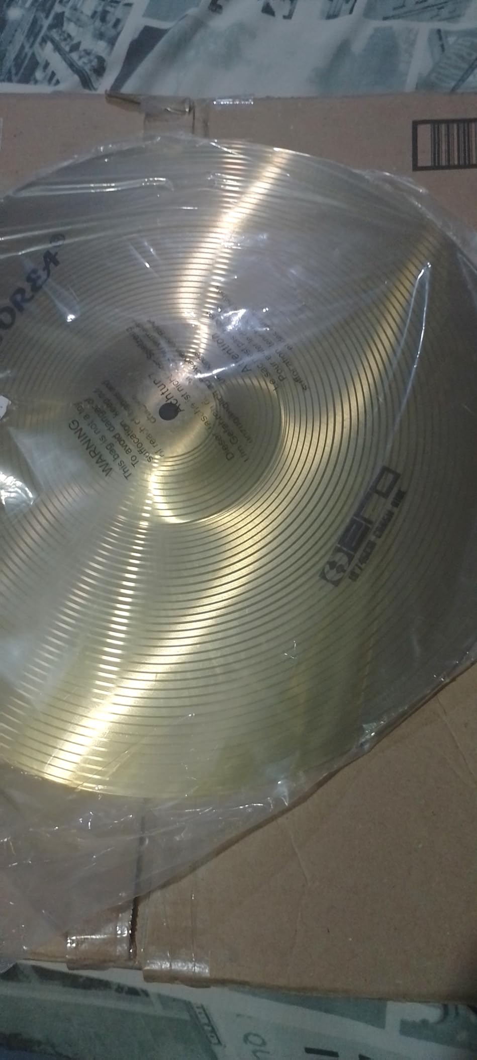 Arborea Hi Hat Cymbals Hero Brilliant Finish Bright Sound 14 Inch Drum High Hat Cymbals For Practice (14