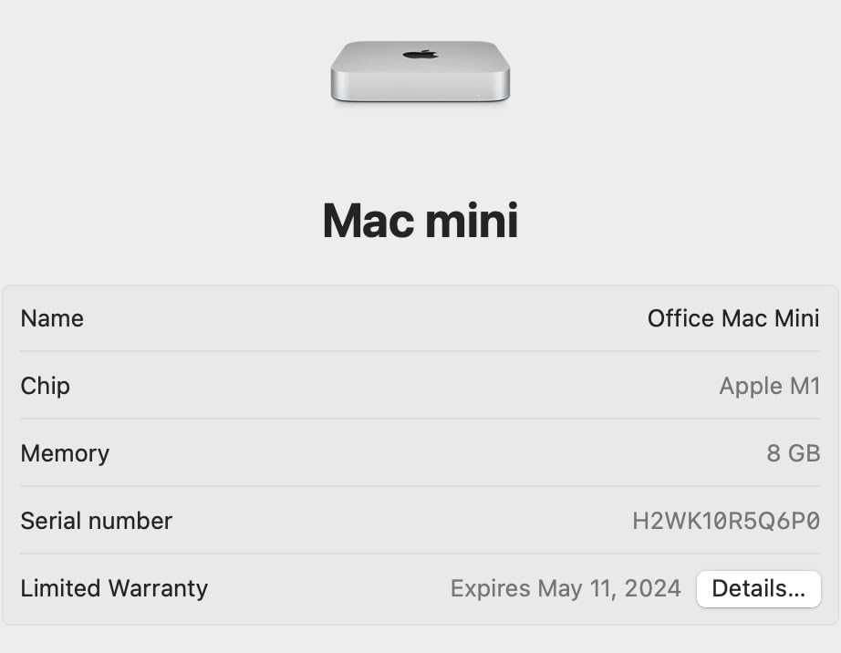 Apple 2020 Mac Mini with Apple M1 Chip, 16GB RAM, 1TB SSD Storage, Silver (Renewed) customer photo 1