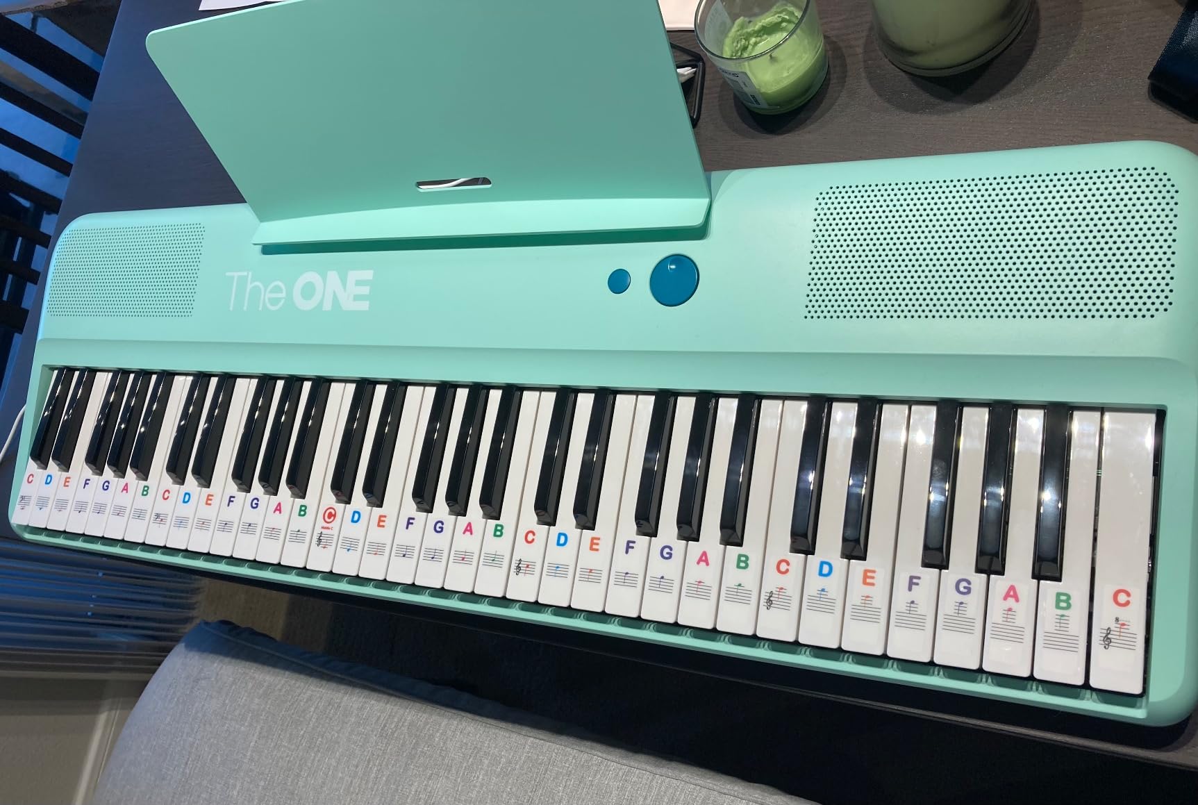 The ONE 61 Key Piano Keyboard with Lighted Keys, Bluetooth MIDI customer photo 2