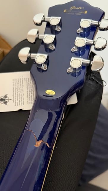 GROTE Guitar Solid Body Electric Guitar with Gigbag LPYS-006 (Purple) customer photo 1