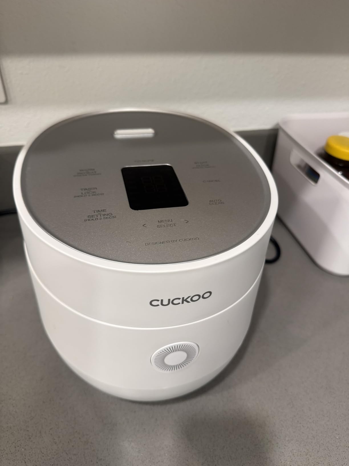 CUCKOO Micom Fuzzy Logic Rice Cooker, 6-Cup Cooked, White, CR-0375FW customer photo 1
