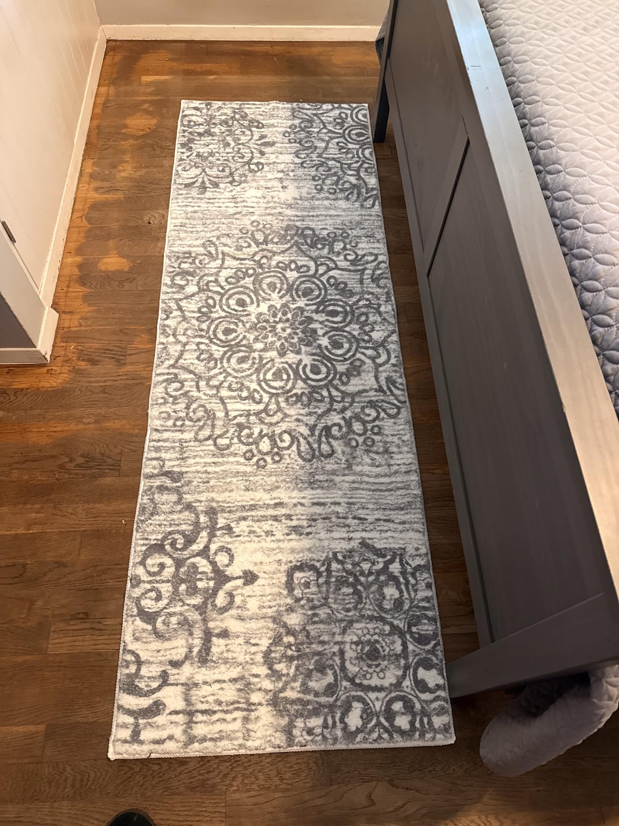 HEBE Hallway Runner Rug 2'x6', Washable Non Slip Kitchen Rug Runner customer photo 2