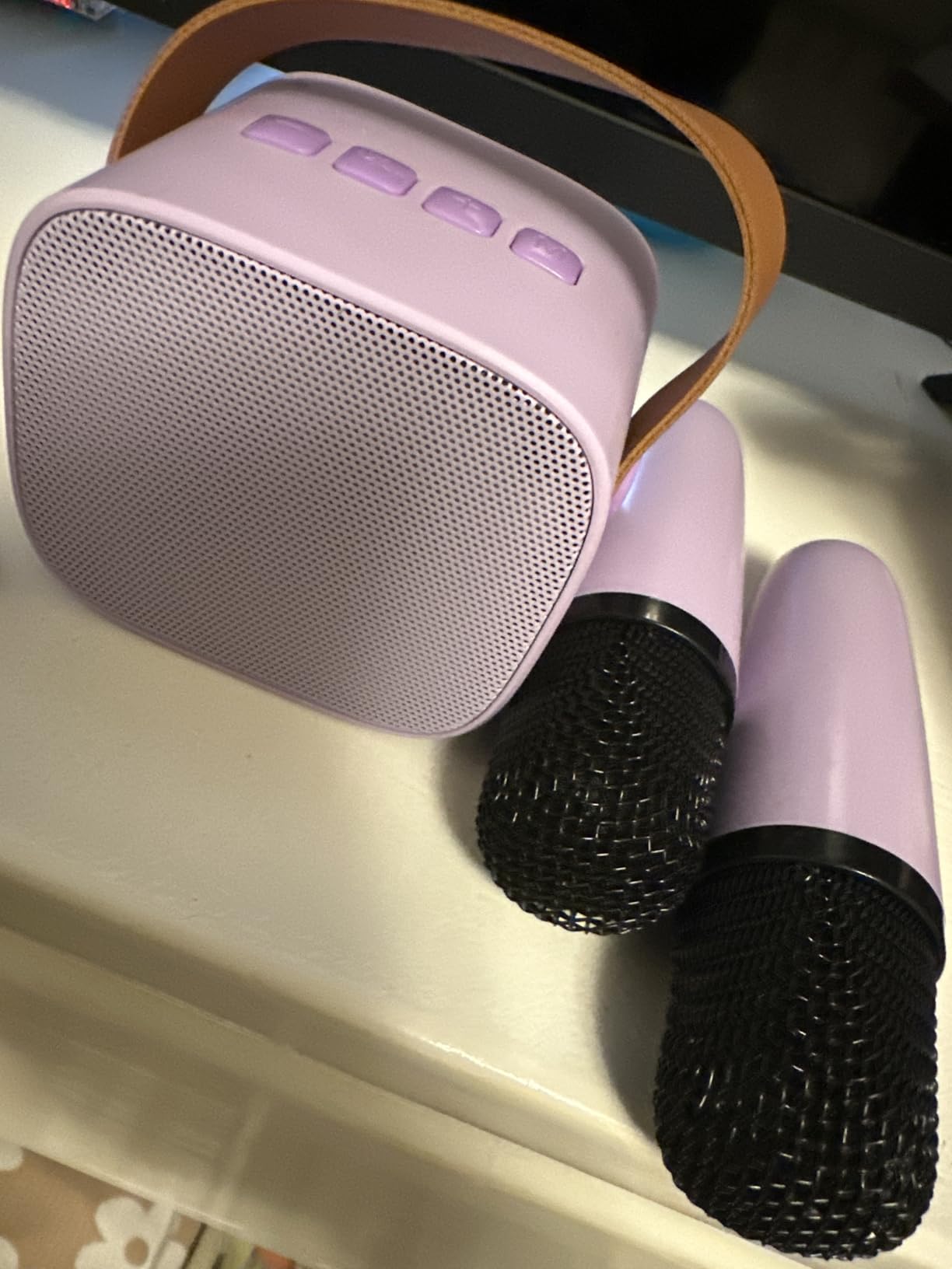 YLL Karaoke Machine for Kids Adults,Birthday Gifts for Girls 3-12 Years Old customer photo 2