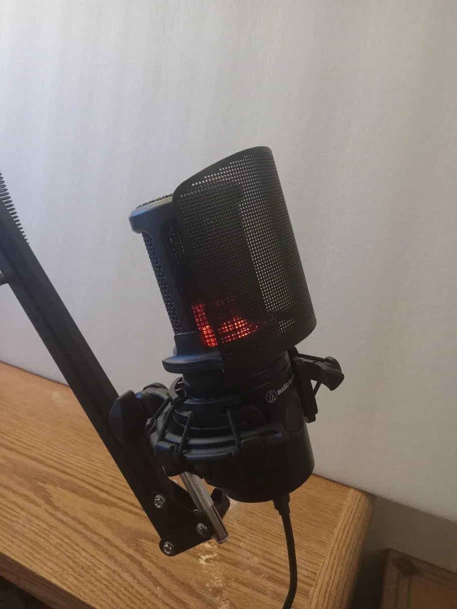 Audio-Technica AT8175 20 Series Exclusive Pop Filter Pop Guard Compatible Models: AT2020USB-X AT2020USB+ AT2020, AT2020GM AT2035, AT2050 customer photo 1