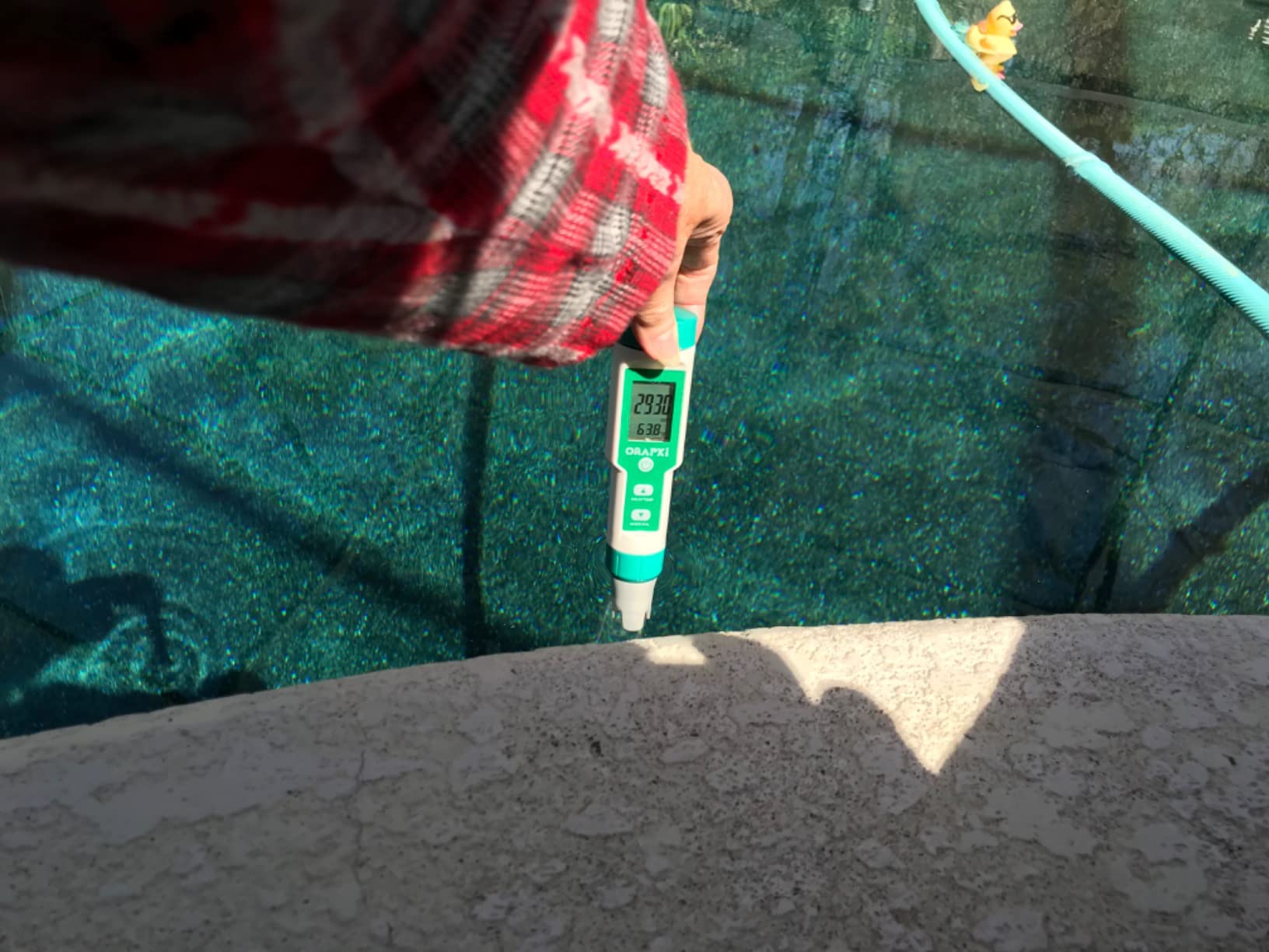 Pool Salt Tester pH and Salt Meter for Saltwater Pool pH Tester customer photo 2