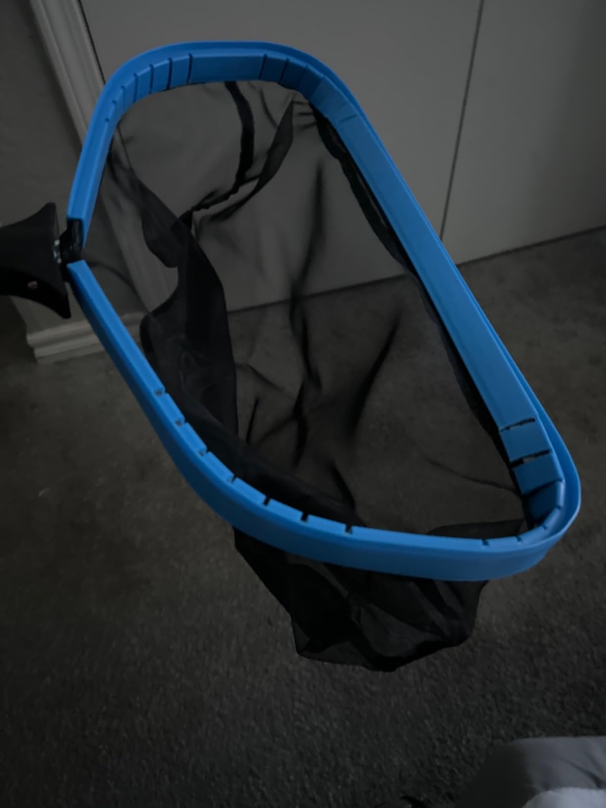 Pool Skimmer Net for Pool Cleaning, Heavy Duty Pool Net Skimmer with Fine Mesh & Deep Bag, Aluminum Frame Pool Leaf Net for Above Ground & In-Ground Pools, Pond Cleaning Leaf Rake Net (No Pole) customer photo 1