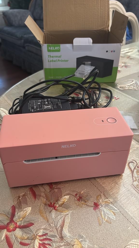 Nelko Bluetooth Thermal Shipping Label Printer, 4x6 Thermal Label Printer customer photo 2