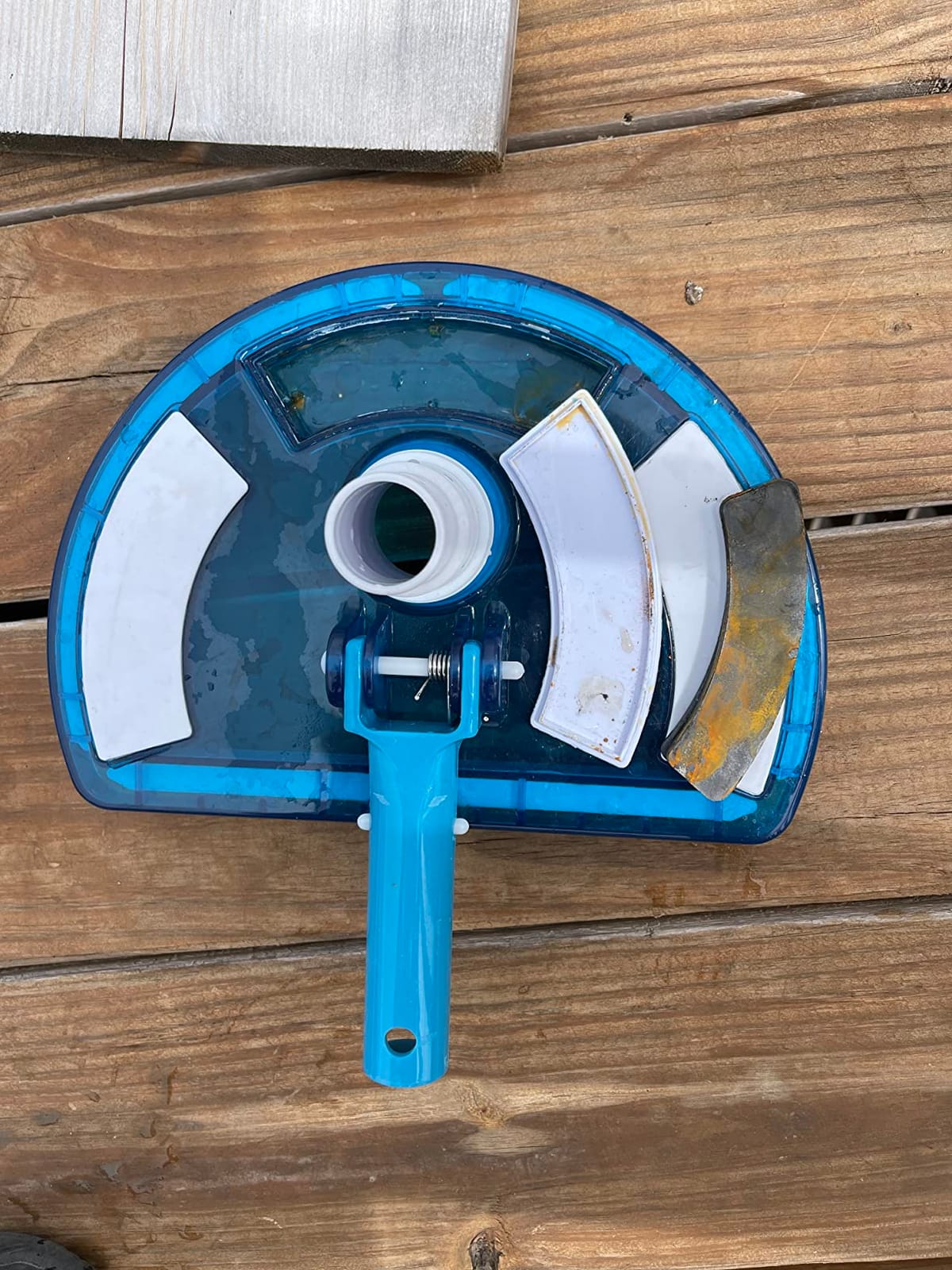 U.S. Pool Supply Weighted Pool Vacuum Head, Transparent Curved Half Moon customer photo 2