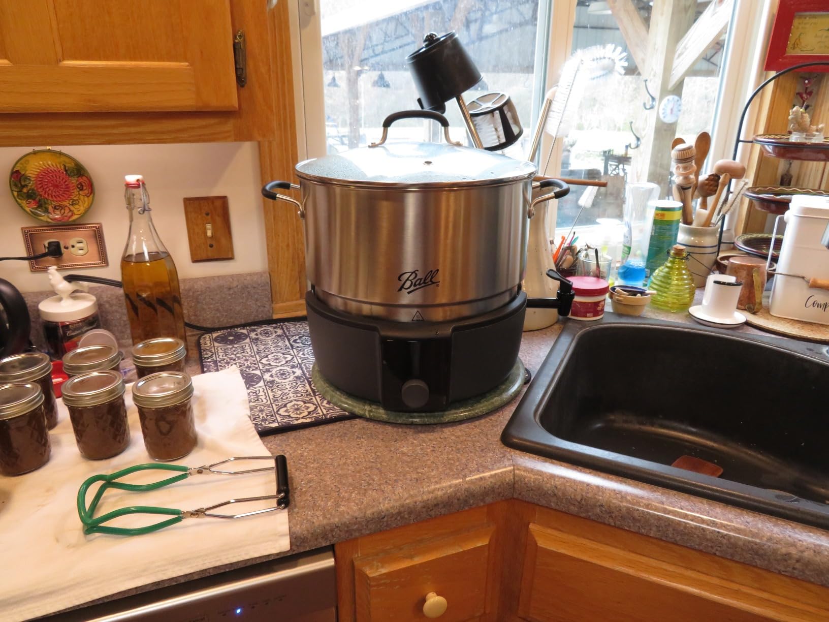 Ball EasyCanner Electric Water Bath Canner, Multicooker, 21-Quart customer photo 2