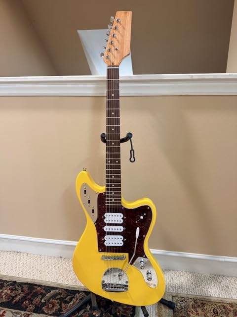 DIY Electric Guitar Kit Beginner Kit JazzmasterStyle Mahogany Body customer photo 1