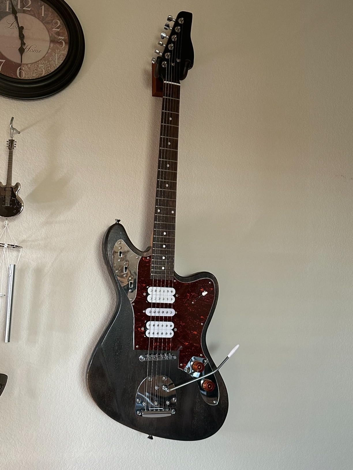 DIY Electric Guitar Kit Beginner Kit JazzmasterStyle Mahogany Body customer photo 2