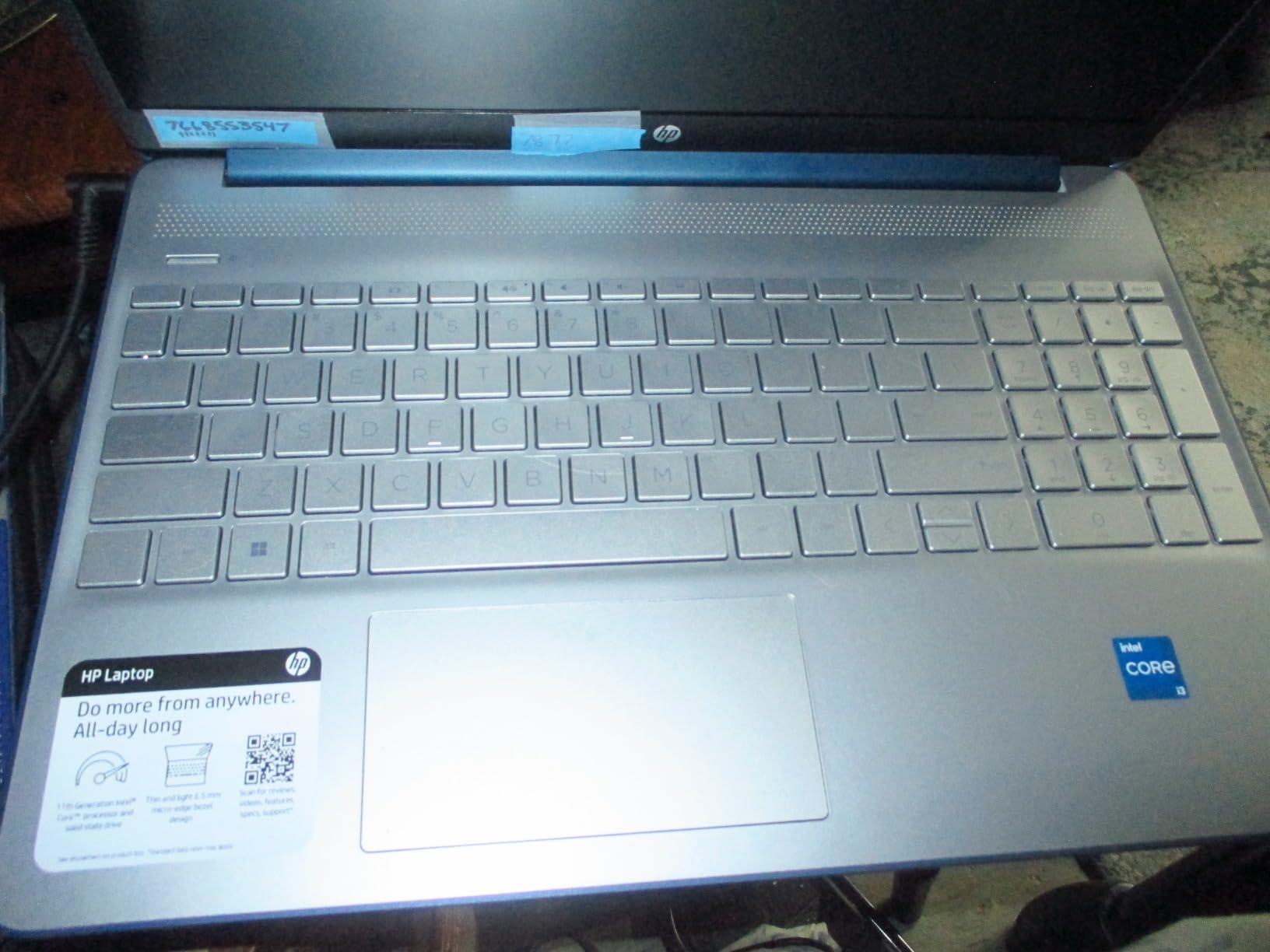 HP 15 inch Laptop, HD Display, AMD Ryzen 5 5500U, 8 GB RAM, 256 GB SSD, AMD Radeon Graphics, Windows 11 Home, 15-ef2099nr (2023) customer photo 1