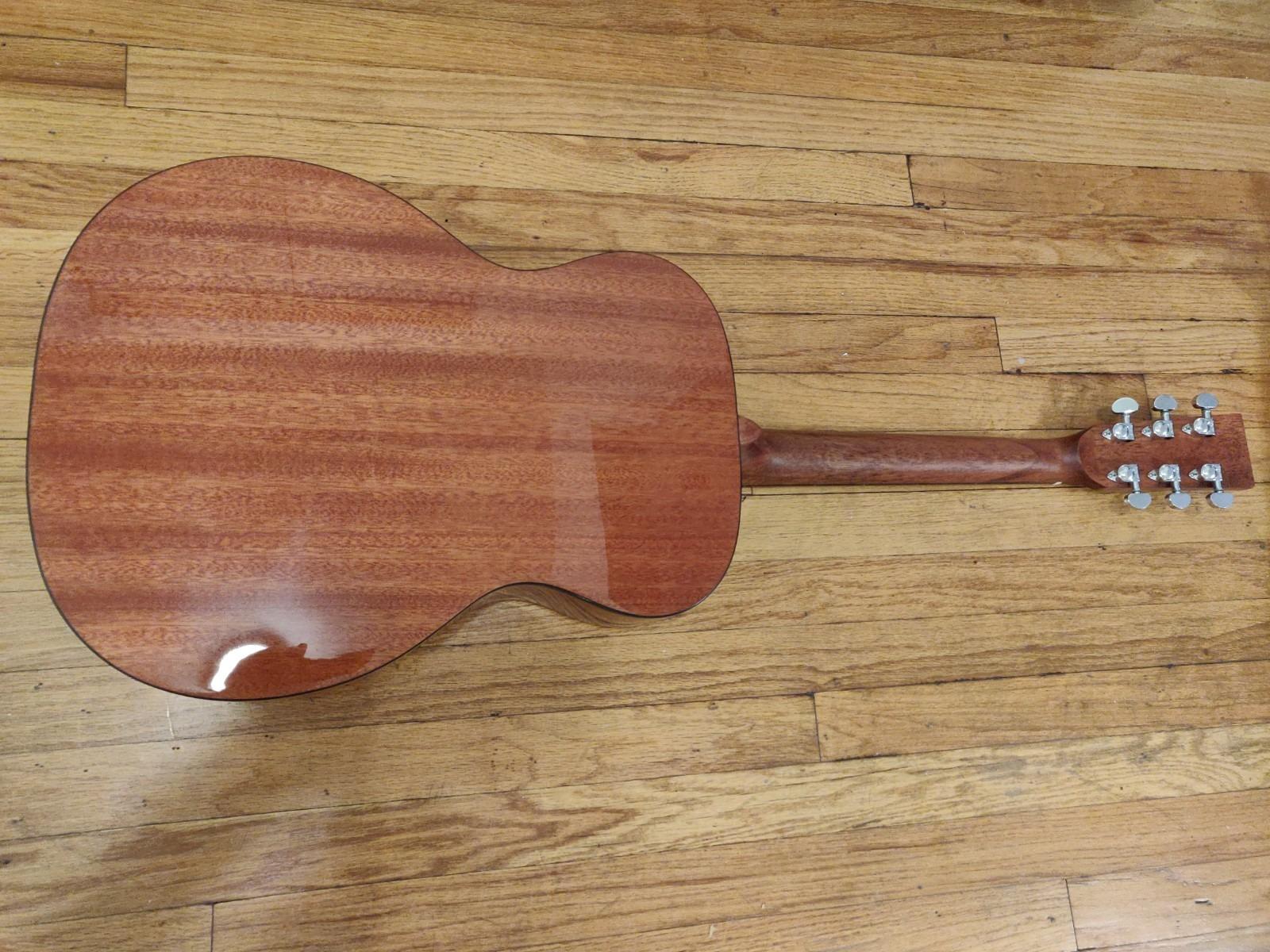 SIGMA 41” Acoustic Guitar, Dreadnought, 4/4 Full-Size, with Name Brand EXP16 Strings, Solid Mahogany Top, Natural Gloss, Mahogany Back & Sides, Right(30D) customer photo 1