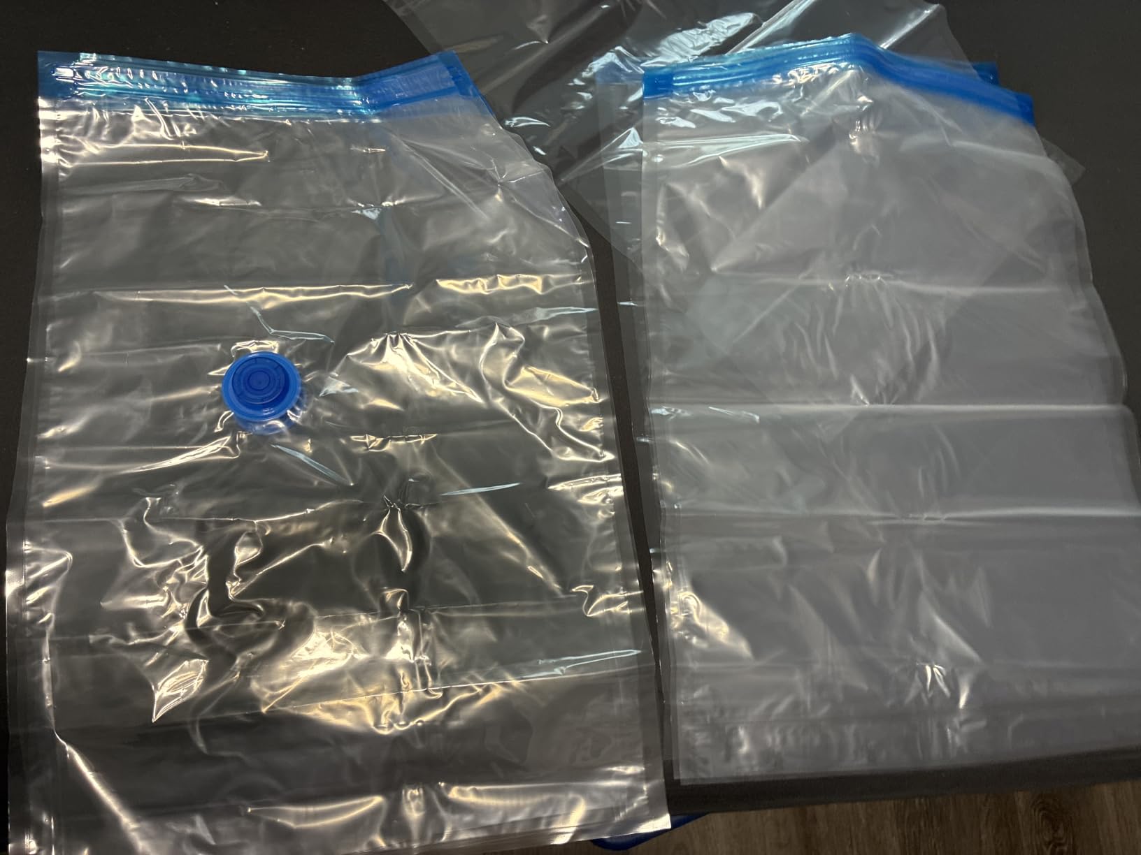 4 XXL Jumbo Vacuum Storage Bags for Bedding, Space Saver with Hand Pump customer photo 1