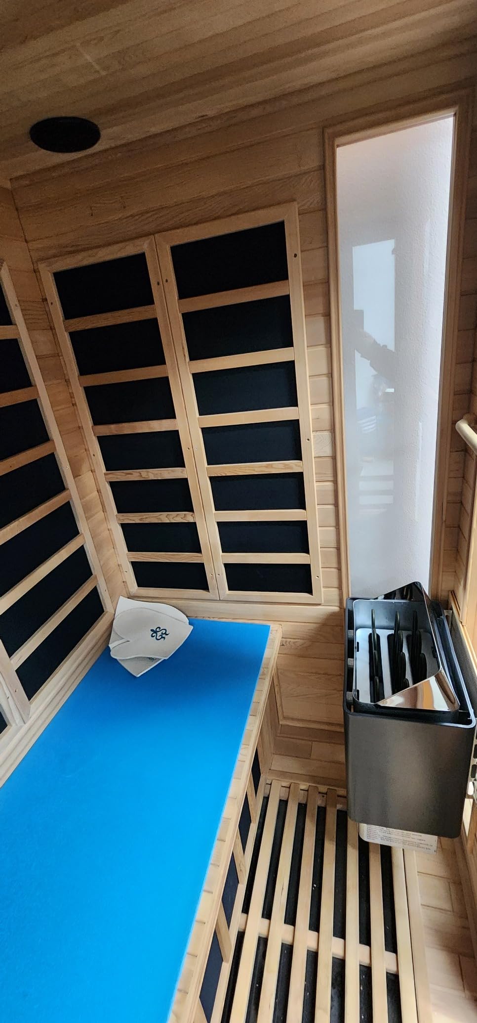 VEVOR Sauna Heater,220V Electric Sauna Stove, Steam Bath Sauna Heate 3h Timer and Adjustable Temp for Max. 176-318 Cubic Feet, Home Hotel Spa Shower Use (6KW) FCC Certification customer photo 2