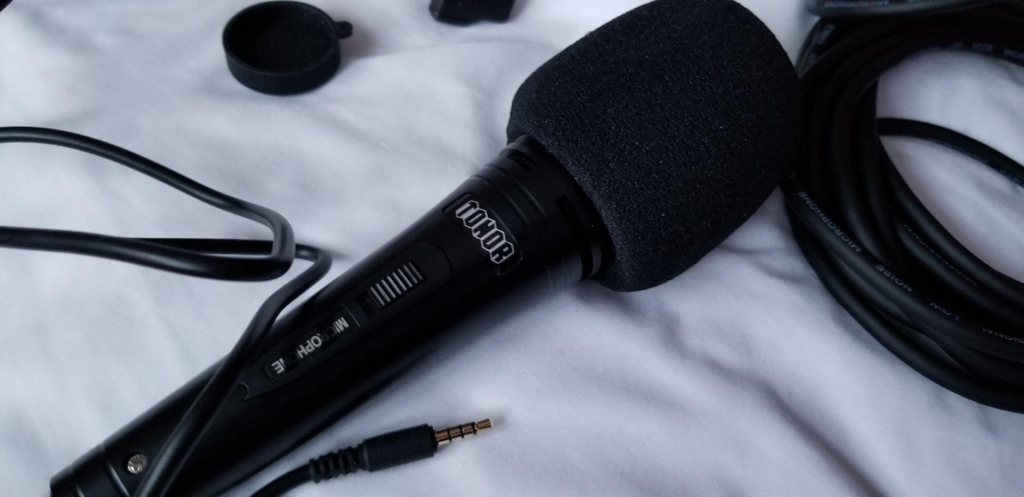 TONOR Professional Vocal Microphone for Singing, Dynamic Wired Karaoke Mic customer photo 2