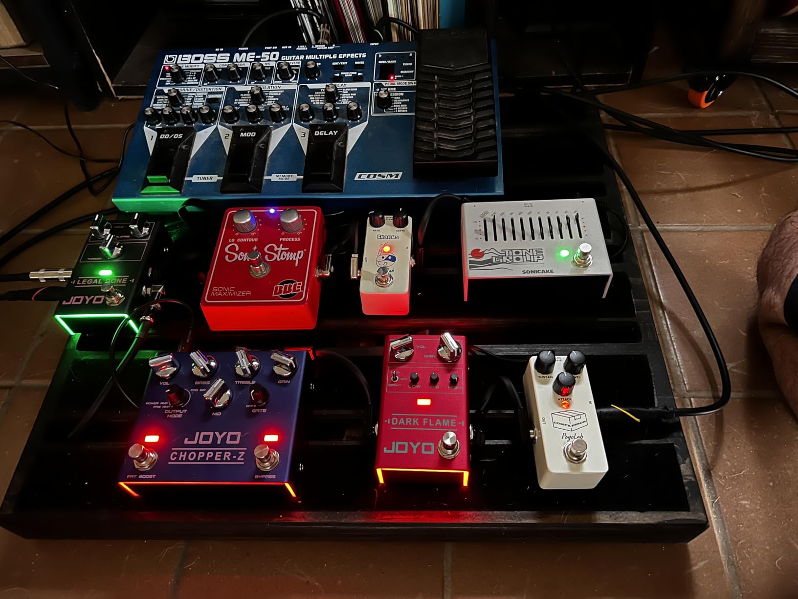 Pogolab Chorus Pedal, Chorus Guitar Pedal, Mini Analog Chorus Pedal, DC 9V, True Bypass for Electric Guitar customer photo 2