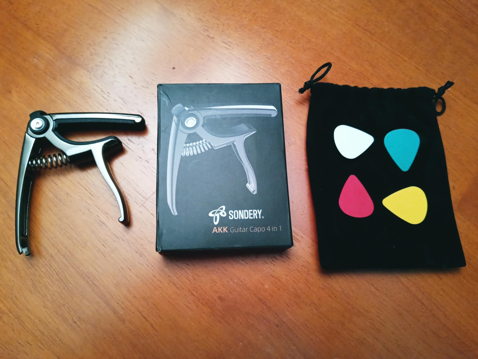 Sondery Multifunctional Capo for 6 Strings Acoustic and Electric Guitars customer photo 1