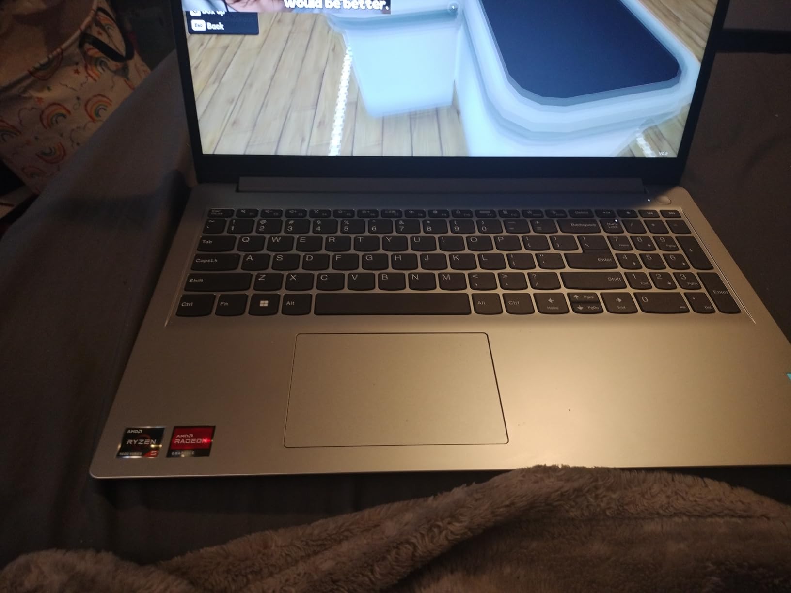 Lenovo IdeaPad 1 Laptop, 15.6” FHD Display, AMD Ryzen 5 5500U, 8GB RAM, 512GB SSD, Windows 11 Home, 720p Camera w/Privacy Shutter, Smart Noise Cancelling, Cloud Grey customer photo 1