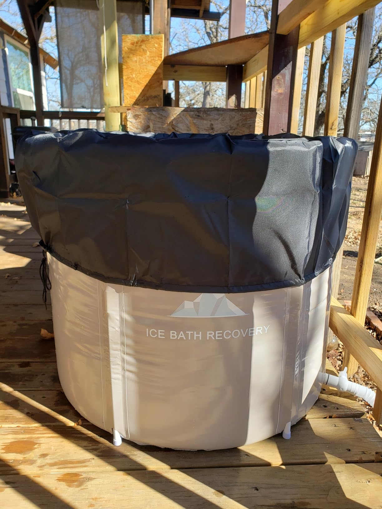 Ice Tub Cover, Ice Bath Tub Cover and Outdoor Cold Baths, Keeping the Ice Bath Tub Clean for Cover Only, 32
