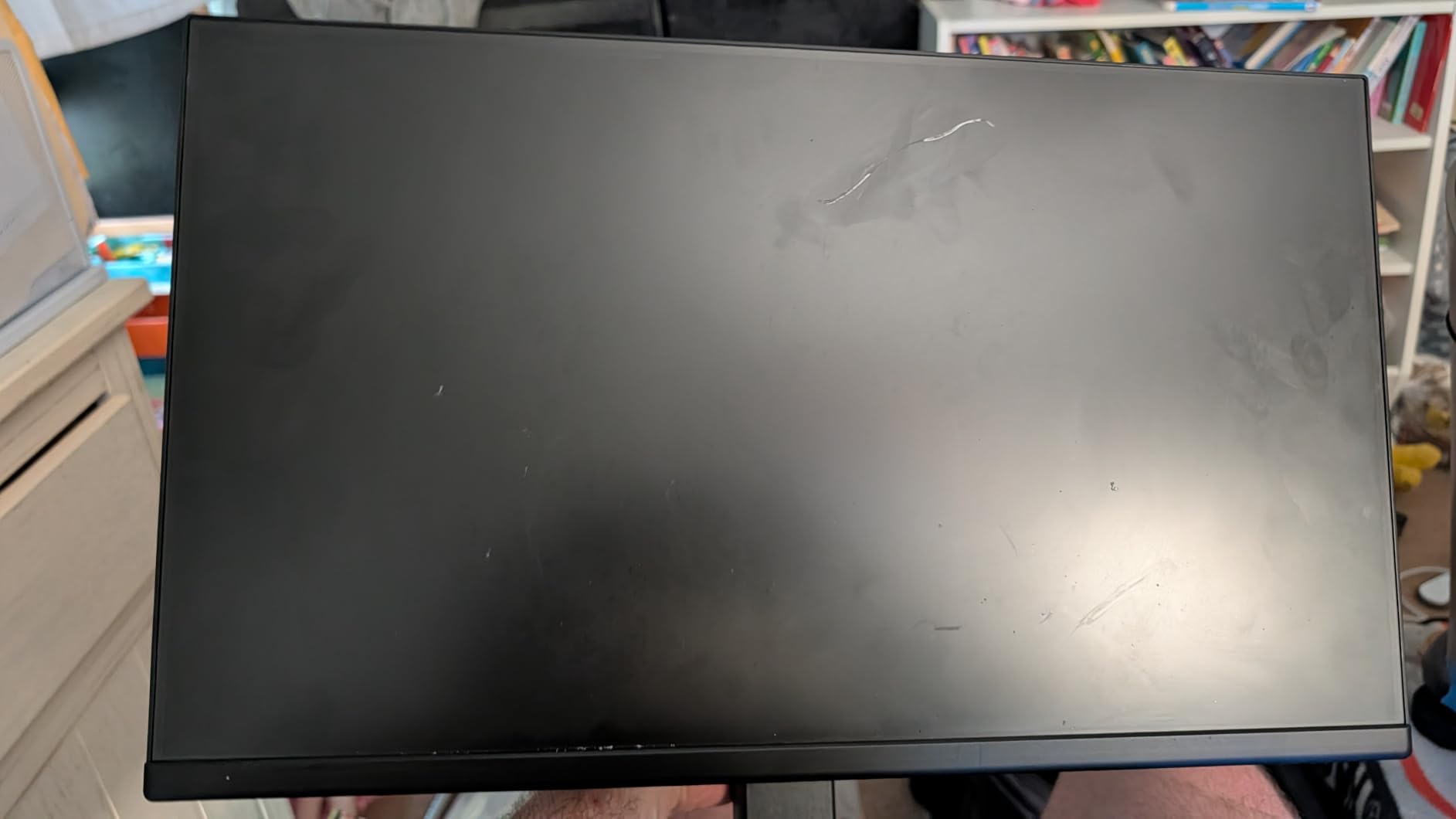 Amazon Basics 27 inch Gaming Monitor, FHD 1080P, 165Hz, VESA Compatible, Adaptive sync, 1ms Response, Black customer photo 1