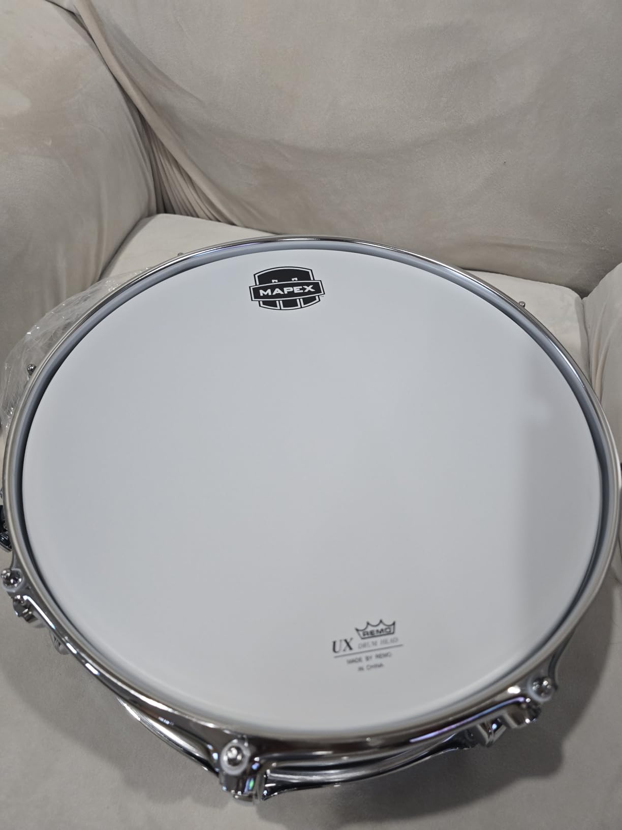 Mapex MPX Steel Snare Drum - 5.5 x 14-inch - Polished customer photo 1