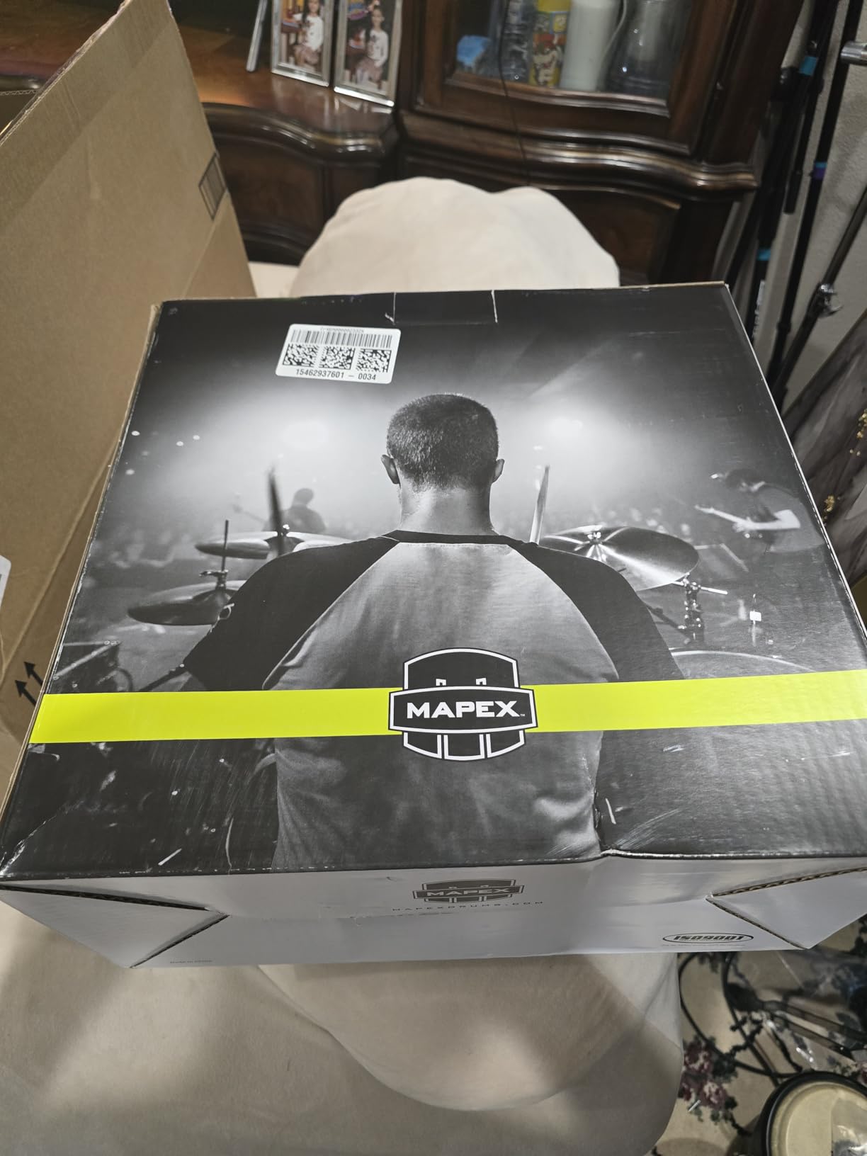 Mapex MPX Steel Snare Drum - 5.5 x 14-inch - Polished customer photo 2