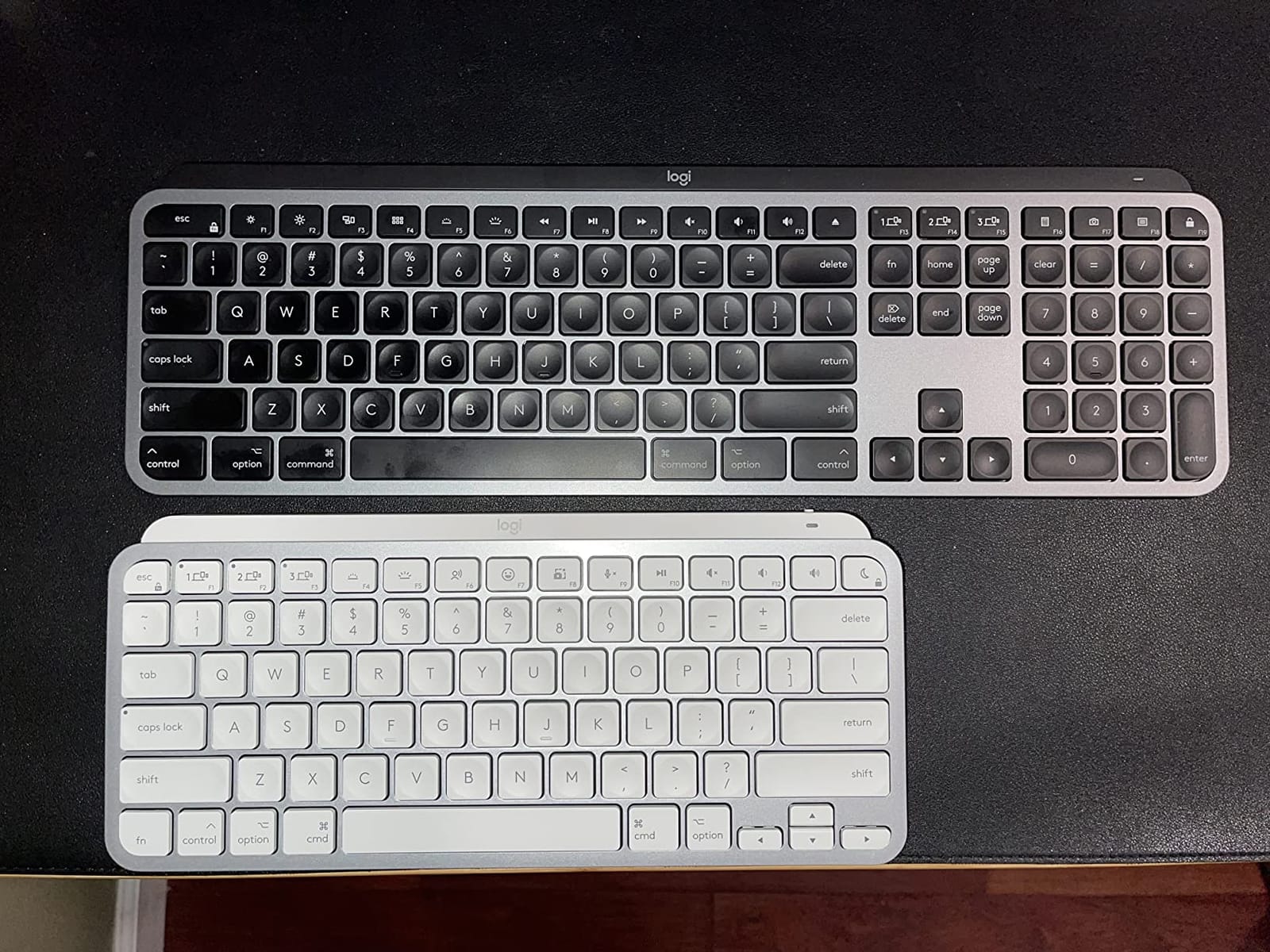 Logitech MX Keys Mini for Mac Minimalist Wireless Keyboard - Space Grey customer photo 1