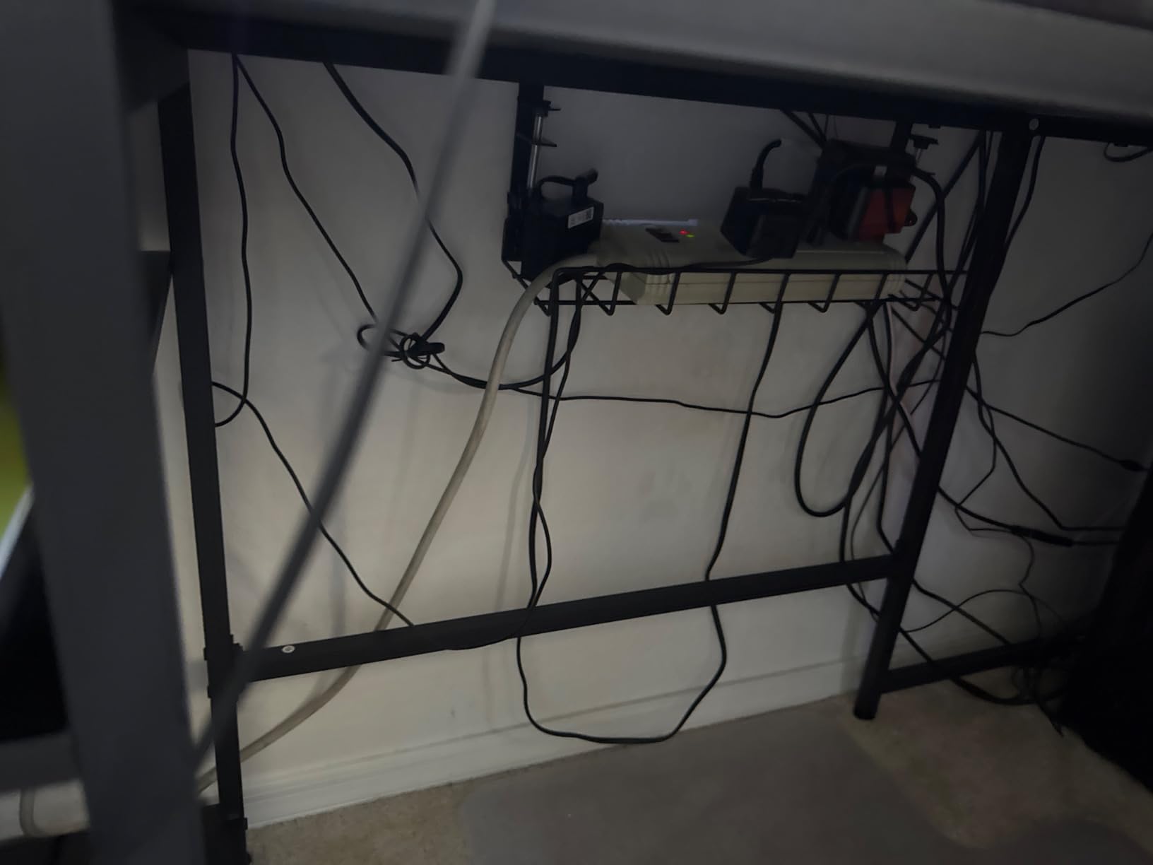 2 Pack Cable Management Under Desk Tray, 31.4