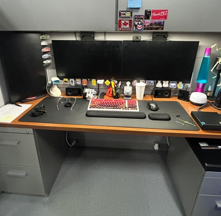 2 Pack Cable Management Under Desk Tray, 31.4