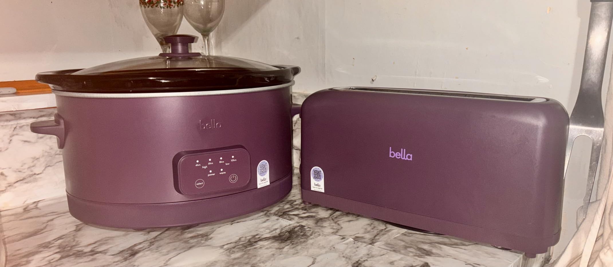 bella SAVOR 6qt Programmable Non-Toxic Slow Cooker, Oatmilk customer photo 1