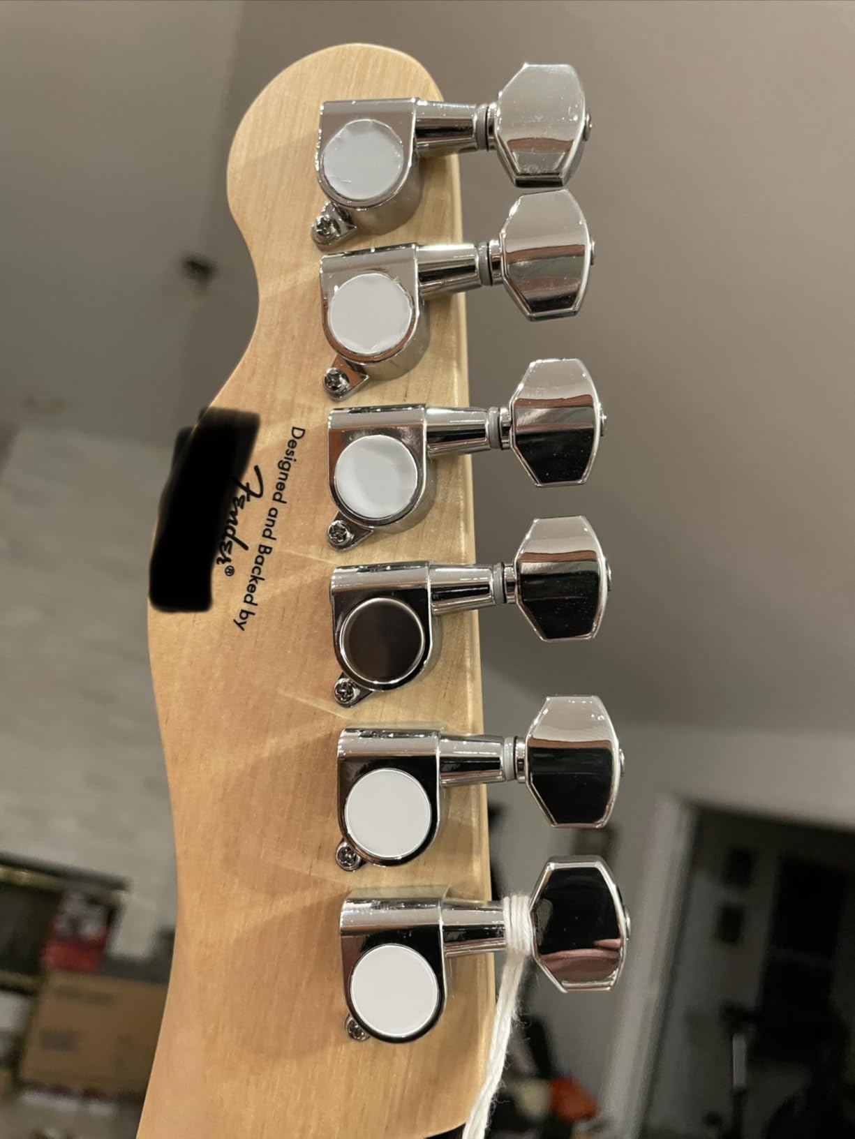 Fender Squier Debut Beginner Telecaster Electric Guitar, Black,Satin Finish customer photo 1