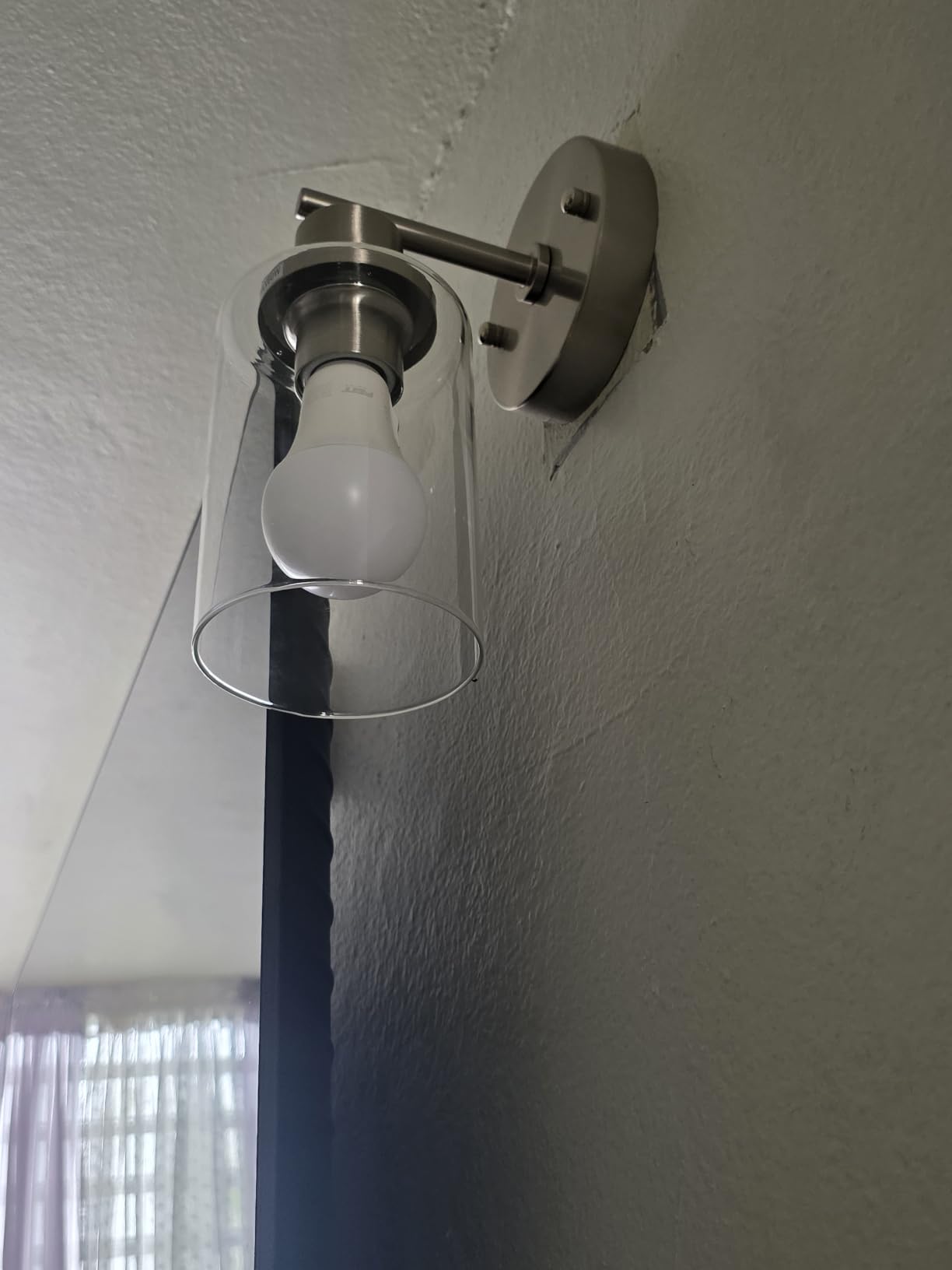 BUTHY Black Wall Sconce Light, Modern LED Wall Light Indoor Fixtures customer photo 2