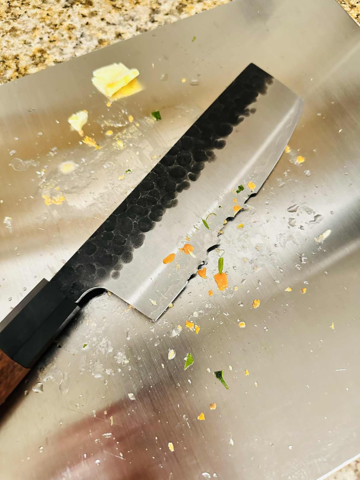 MITSUMOTO SAKARI 4-Piece Japanese Chef Knife Set, San-Mai 9Cr18MoV customer photo 2