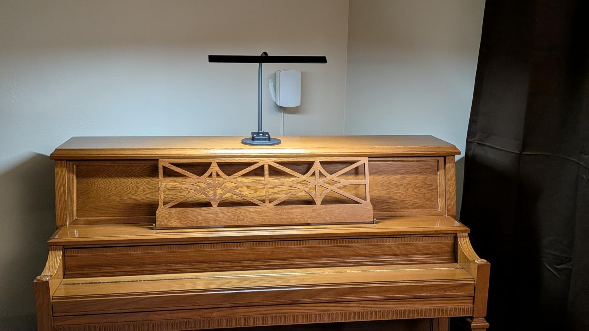 Piano Light, Upgraded LED Piano Lamp for Grand/Upright & Digital Pianos, Music Stand Lamp with Adjustable Gooseneck, Auto-Off Timer, 5 Color Modes Dimmable & USB Charging Port Eye-Care Desk Light customer photo 2