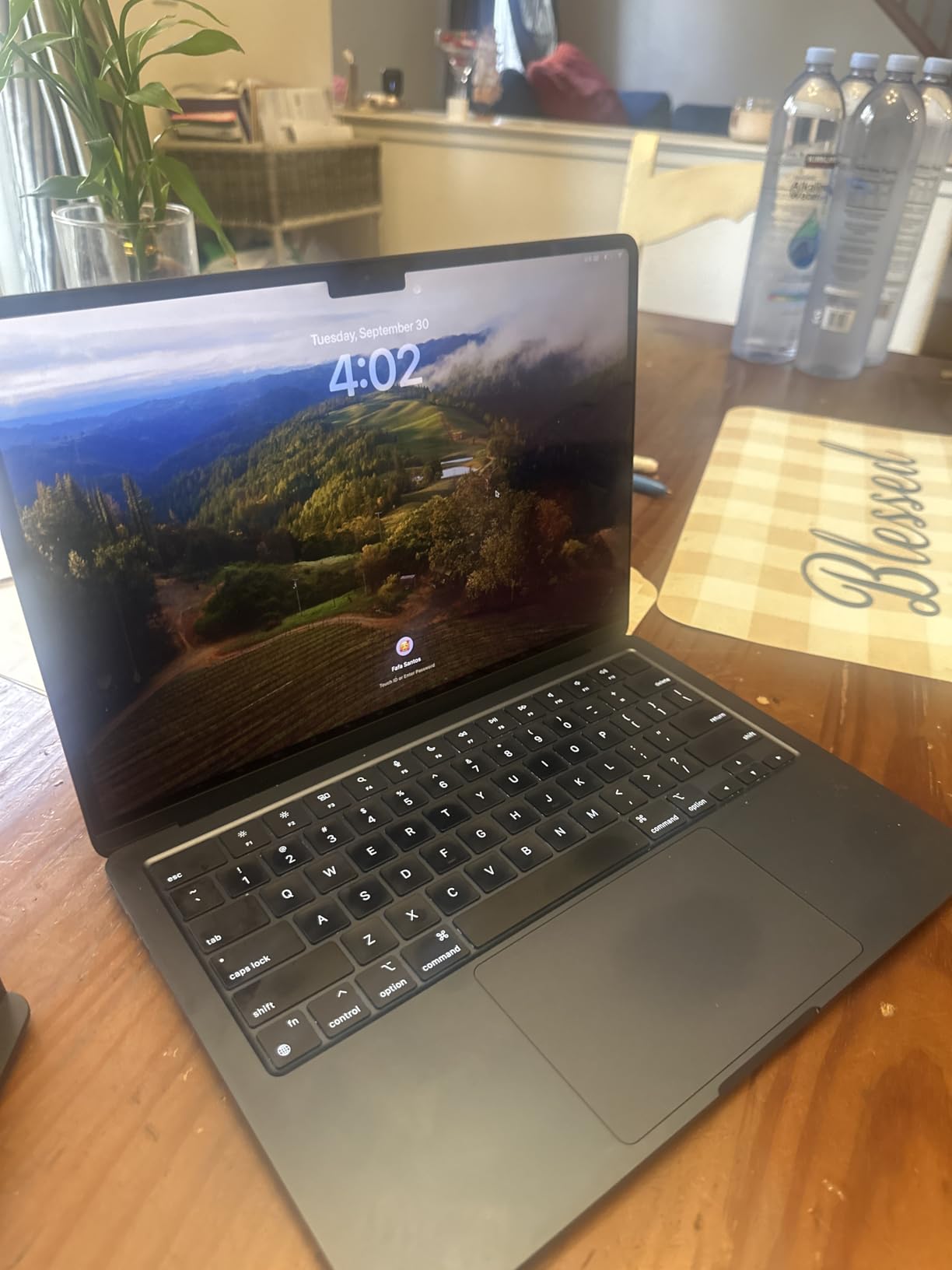 Apple MacBook Air with Apple M3 Chip, 13-inch, 8GB RAM, 256GB SSD Storage, Midnight (Renewed) customer photo 1