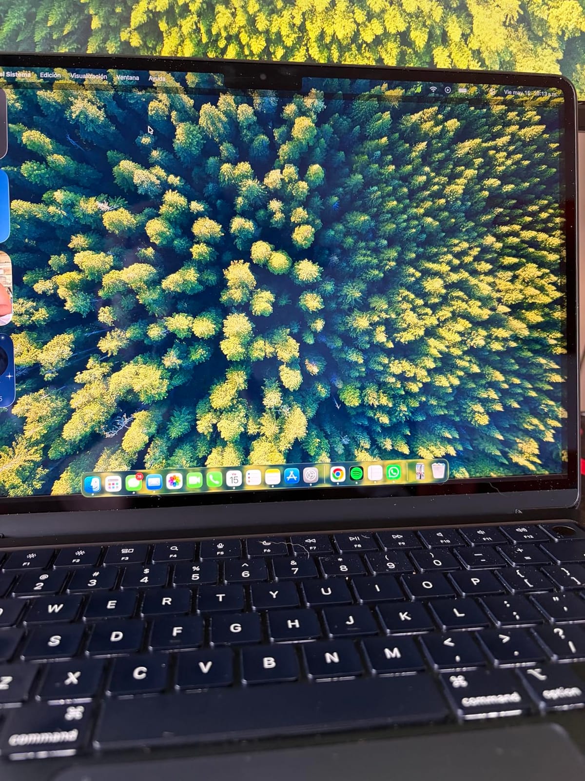 Apple MacBook Air with Apple M3 Chip, 13-inch, 8GB RAM, 256GB SSD Storage, Midnight (Renewed) customer photo 2
