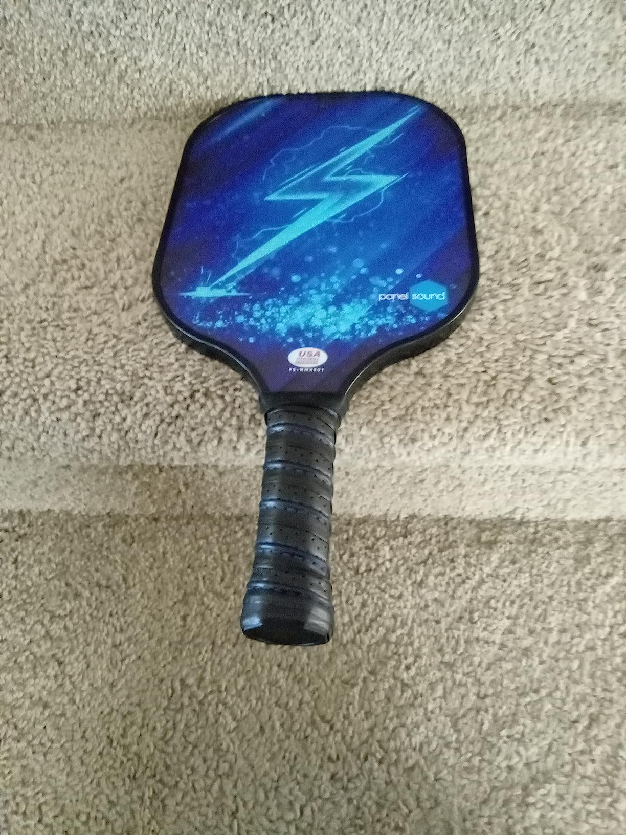 Pickleball Paddles Set of 2 or 4, USAPA Approved Fiberglass Pickleball Racket Set with 4 Outdoor Pickleballs and 1 Carrying Case customer photo 2