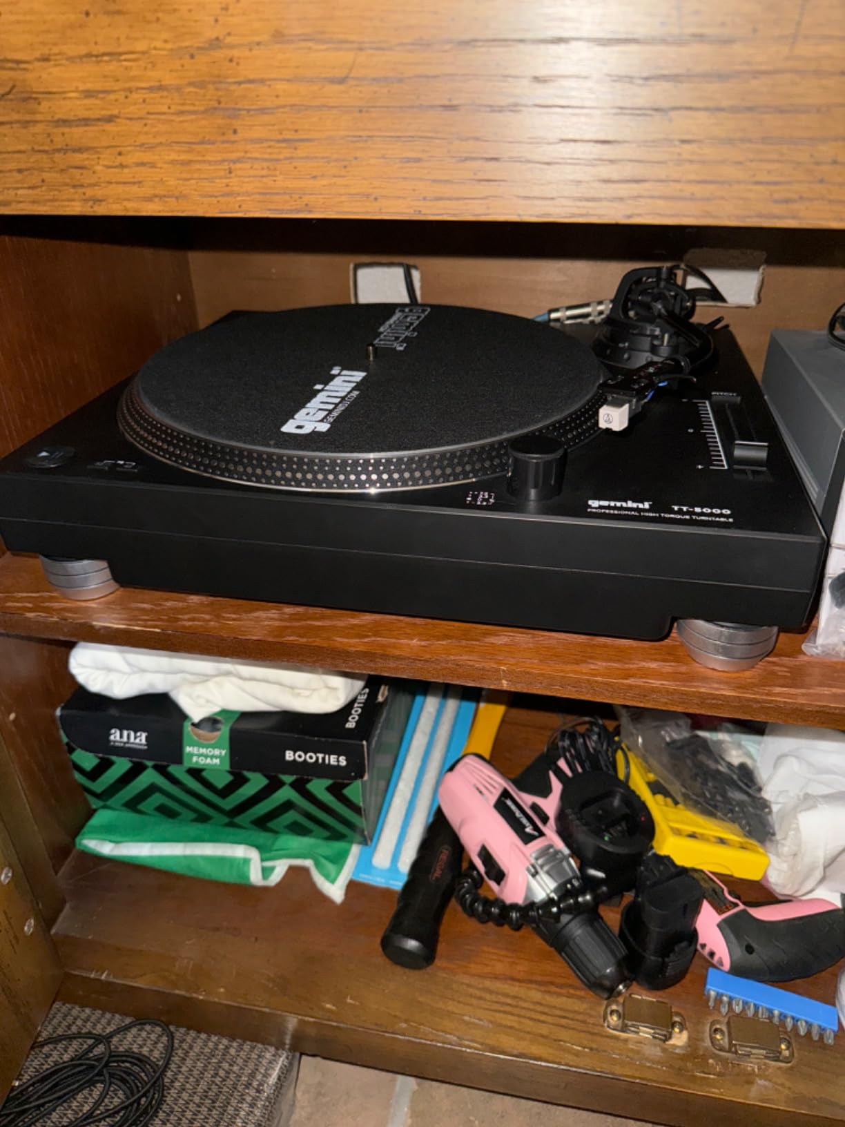 Gemini Direct-Drive Turntable, 3-Speed, USB Recording & Preamp (TT-5000) customer photo 1
