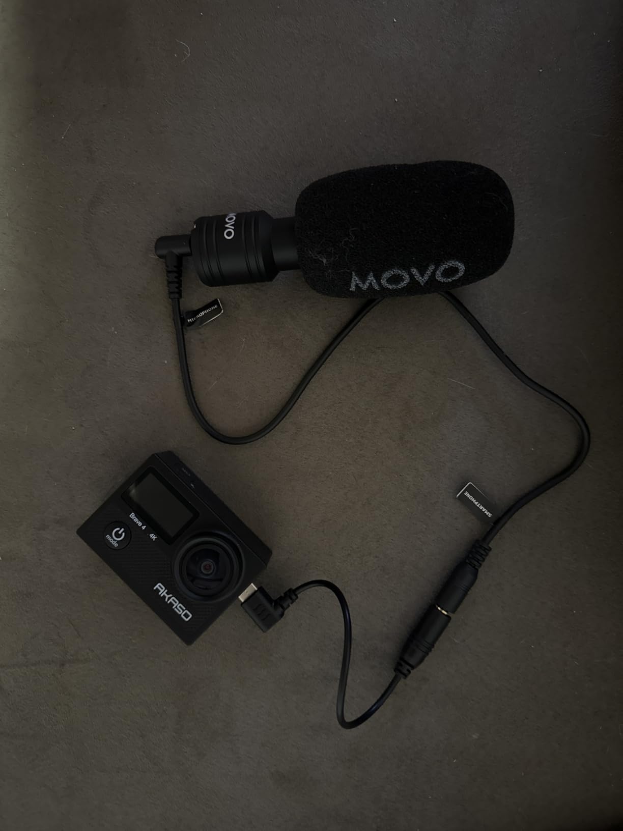 AKASO Brave 4 Action Camera with Floating Hand Grip and Carrying Bag Bundle customer photo 1