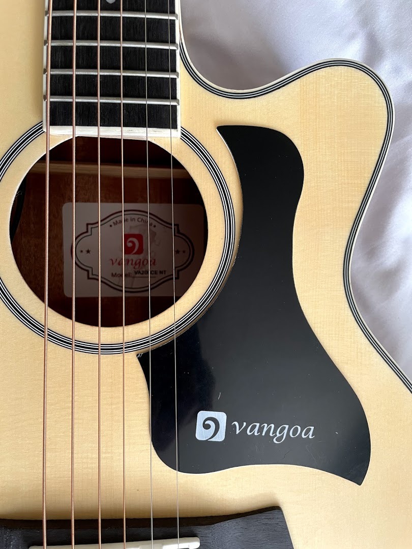 Vangoa 3/4 Electric Acoustic Guitar Kit for Beginner, Spruce Top, 4-Band EQ customer photo 1