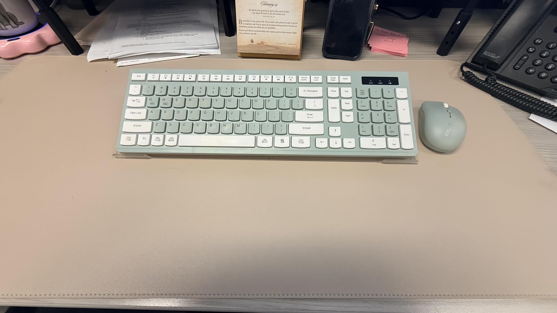 AFIING Large Desk Mat 55