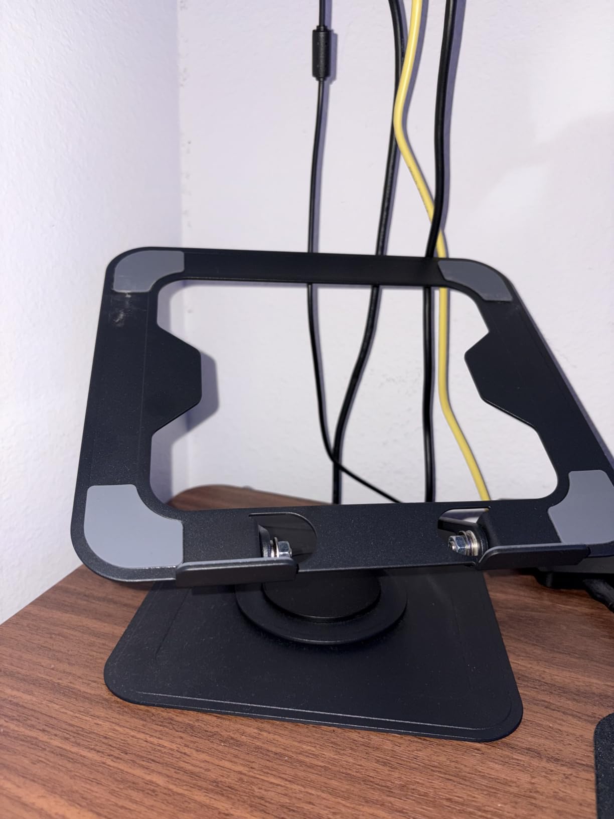 LOXP Adjustable Laptop Stand, Computer Stand with 360 Rotating Base customer photo 2