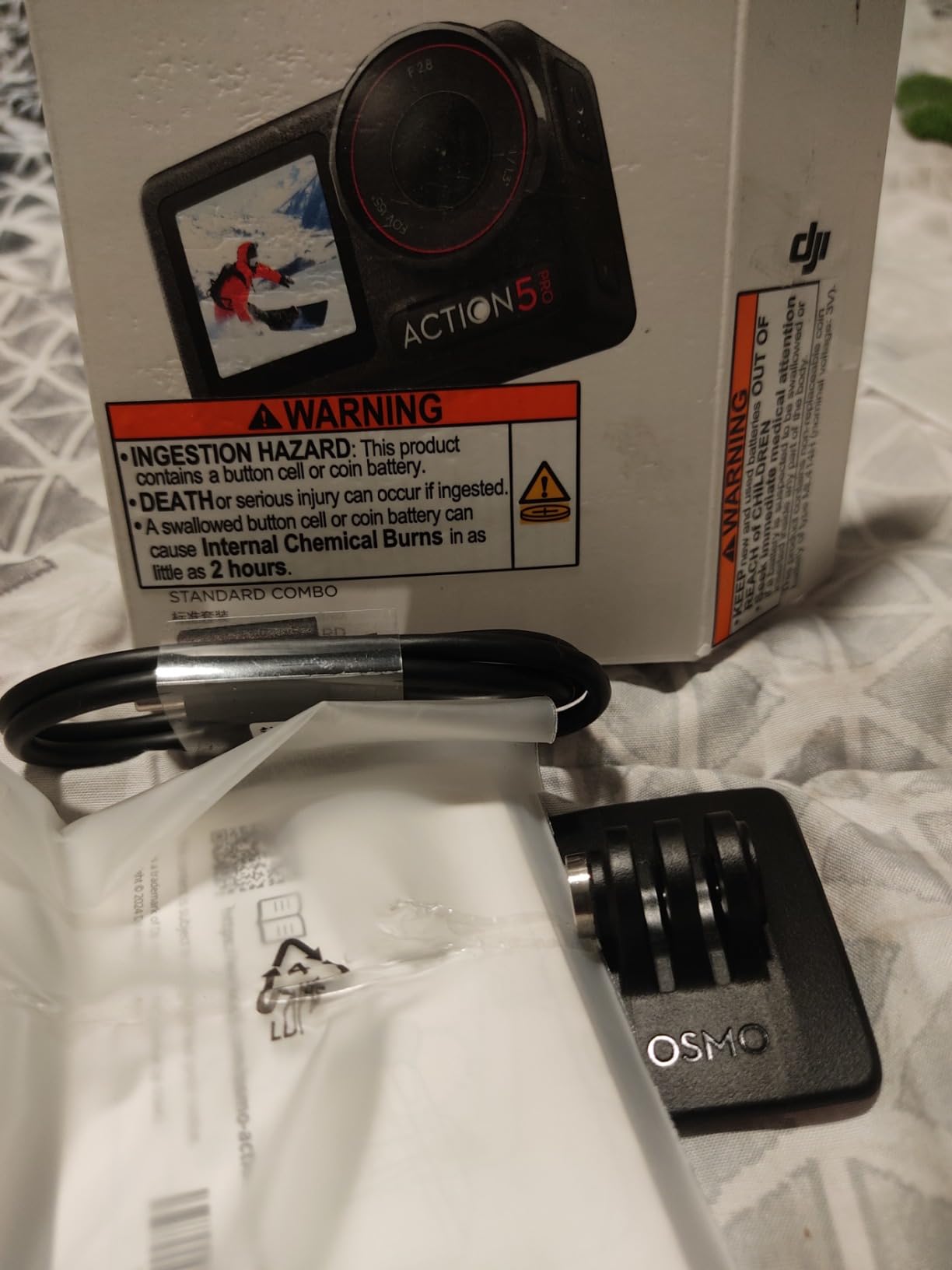 DJI Osmo Action 5 Pro Standard Combo, Waterproof Action Camera customer photo 1