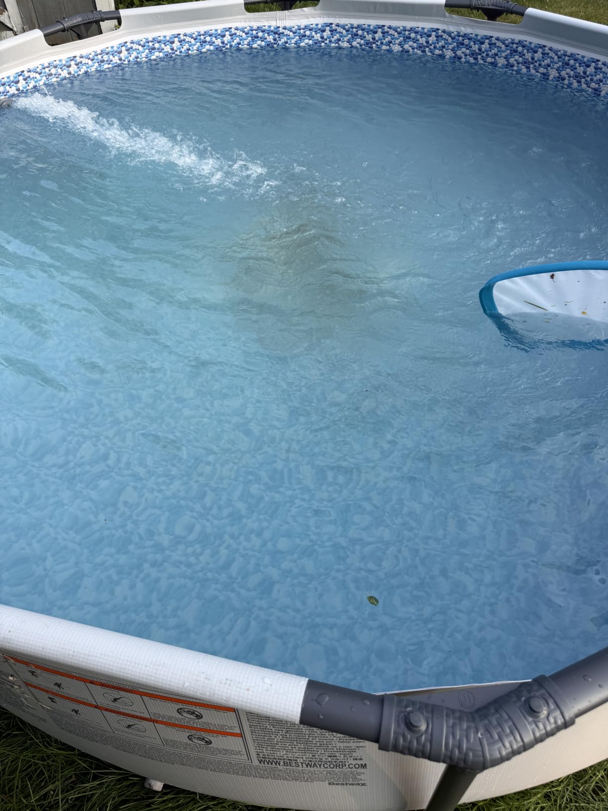 Bestway 2,200 GPH Above Ground Swimming Pool Sand Filter Pump customer photo 1