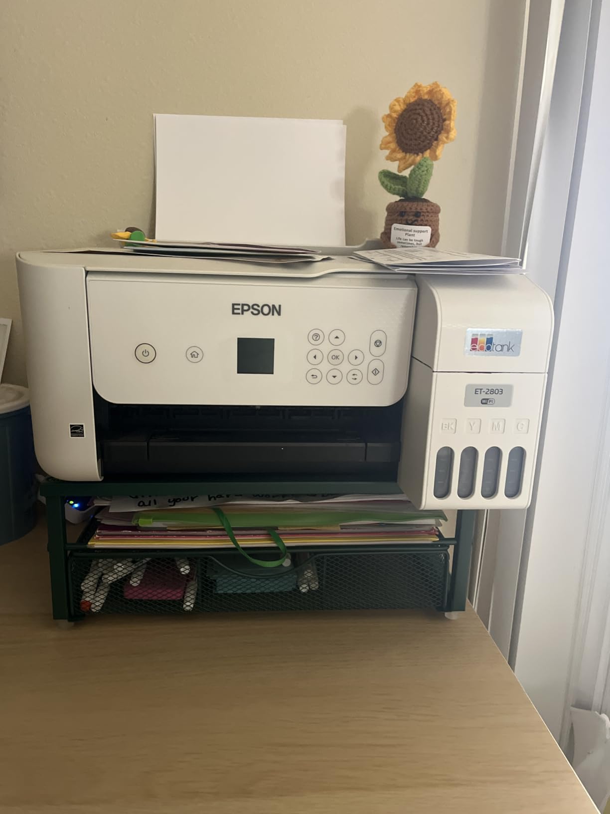 gianotter Computer Monitor Stand Riser with Drawer customer photo 2