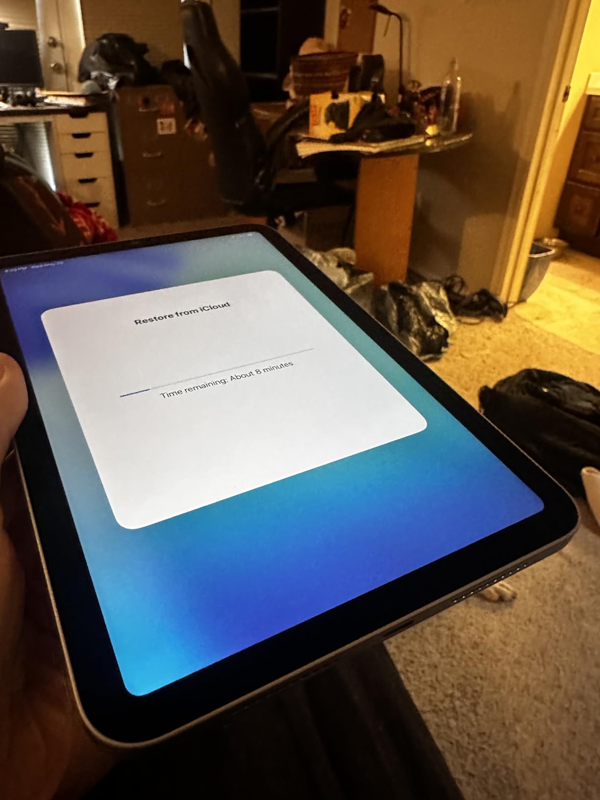 Apple iPad mini (A17 Pro): Apple Intelligence, 8.3-inch Liquid Retina Display, 128GB, Wi-Fi 6E, 12MP Front/12MP Back Camera, Touch ID, All-Day Battery Life — Space Gray customer photo 1