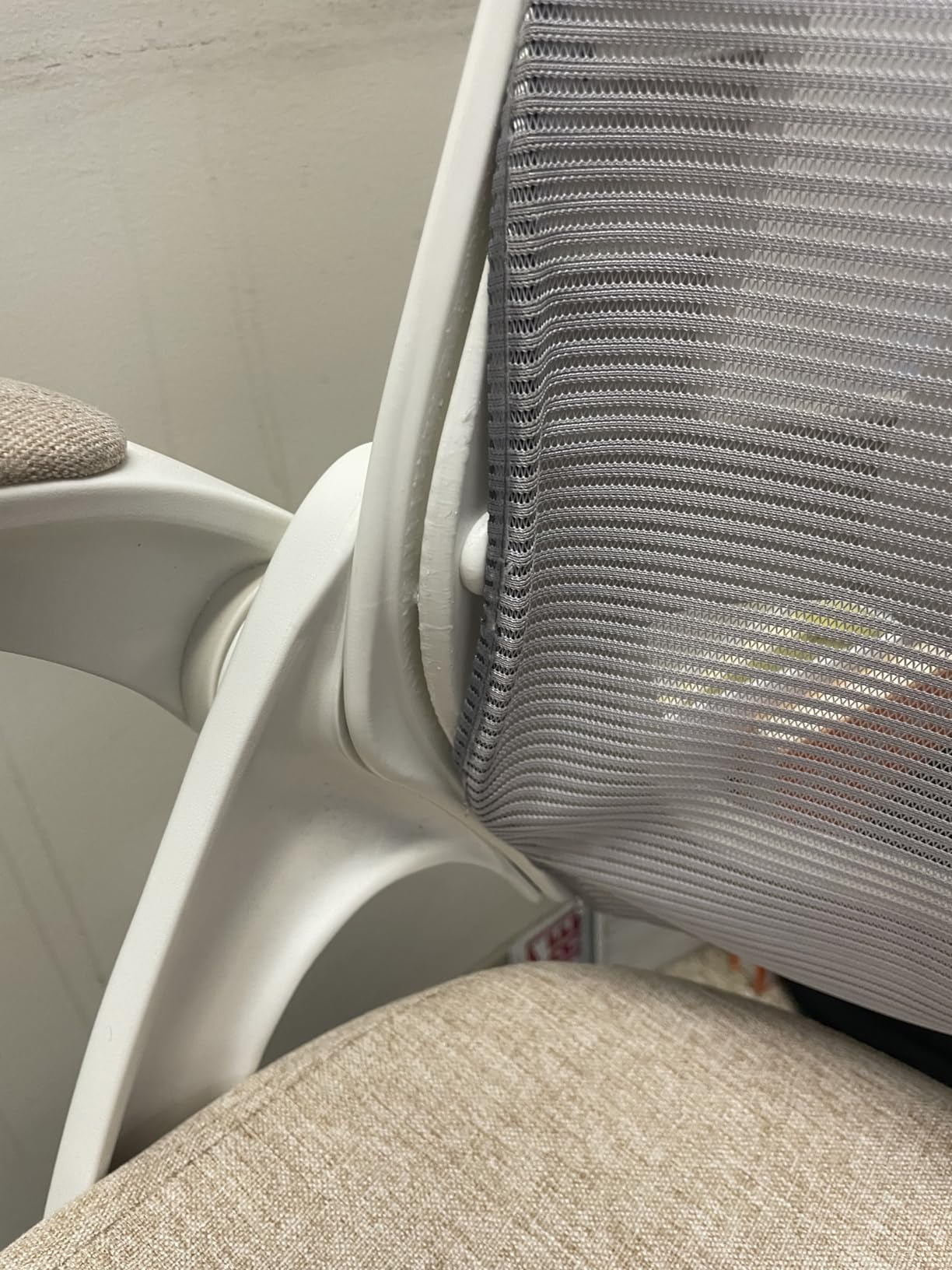NEO CHAIR Office Desk Chair High Back Mesh Chair Adjustable Lumbar, Black customer photo 2