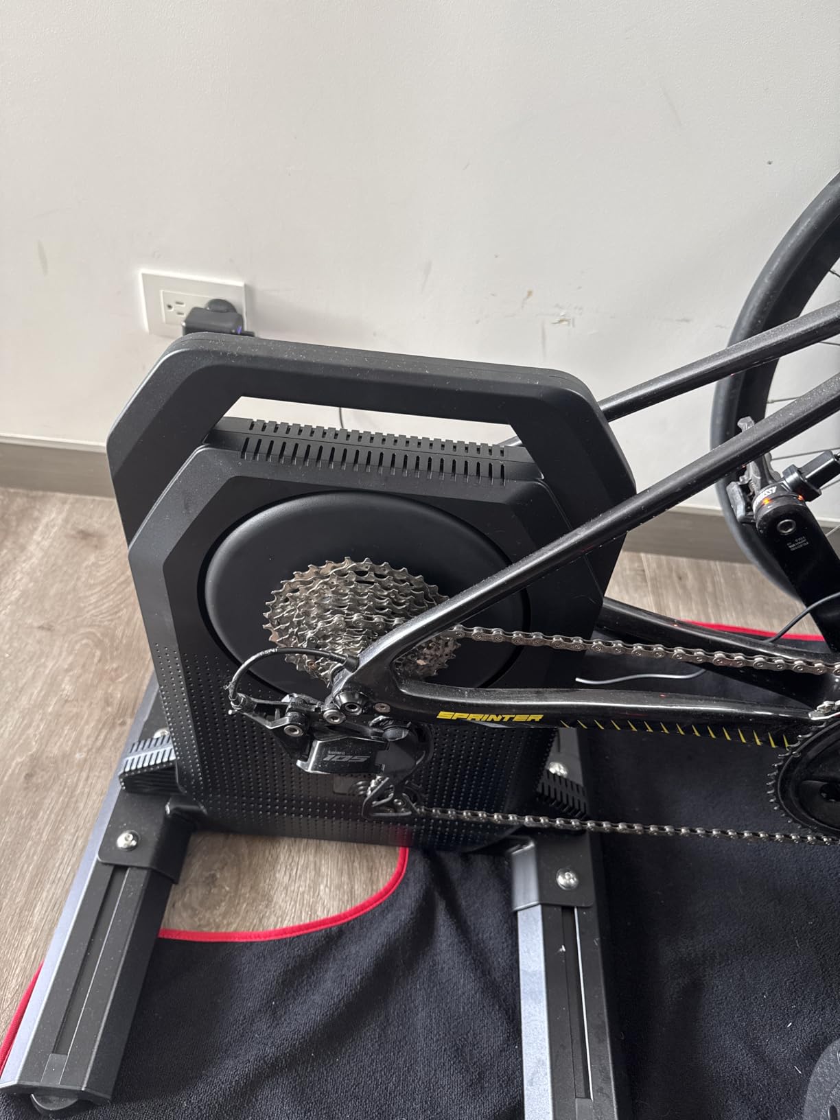 ThinkRider XXPRO Smart Bike Trainer，2500W，25% Gradient，ANT + & BLE customer photo 1
